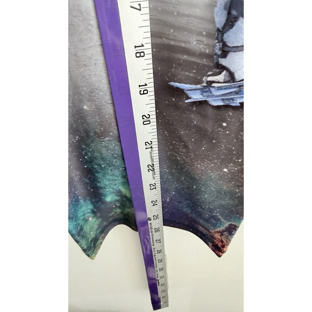 Niyama Sol Barefoot Leggings Women’s Size Medium Astro Ocean Galaxy Yoga Pants N - Picture 9 of 10
